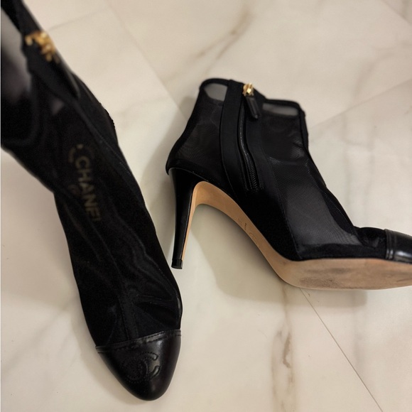 Chanel mesh booties, size 37 - Picture 4 of 6